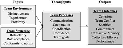 An intervention program based on team building during tactical training tasks to improve team functioning